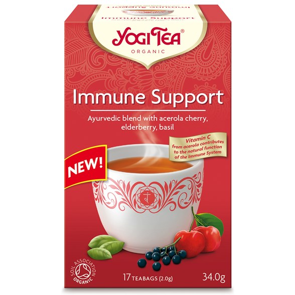 Te Immune Support Eko 2x17påsar Yogi Tea