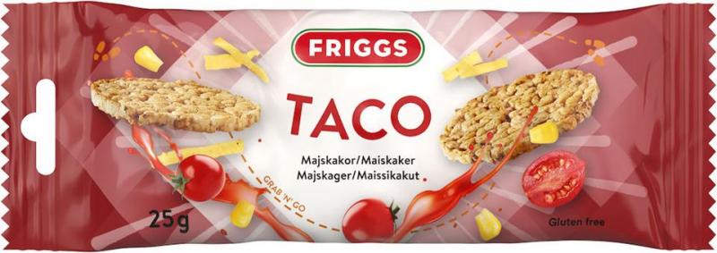 Snackpack Taco 26x25g FRIGGS