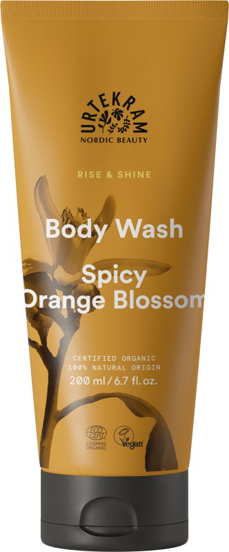 Spicy Orange Blossom Body Wash EKO 6x200ml Urtekram