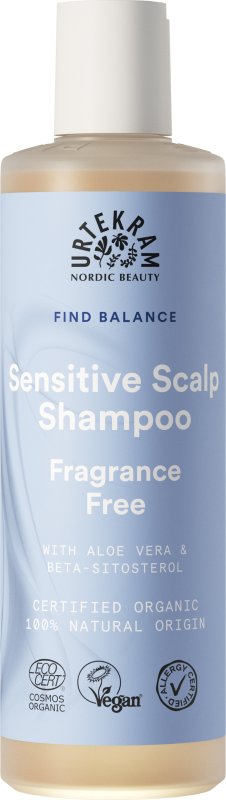 Fragrance Free Shampoo EKO 2x250ml Urtekram