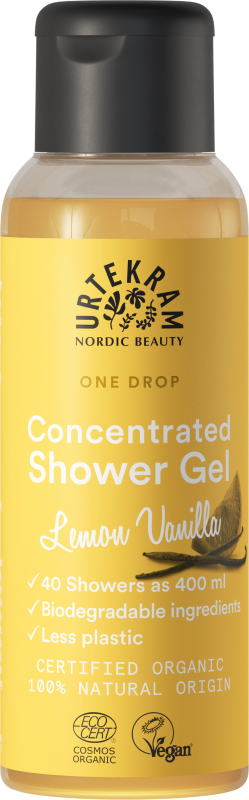 Shower Gel Lemon Vanilla EKO 6x100ml Urtekram