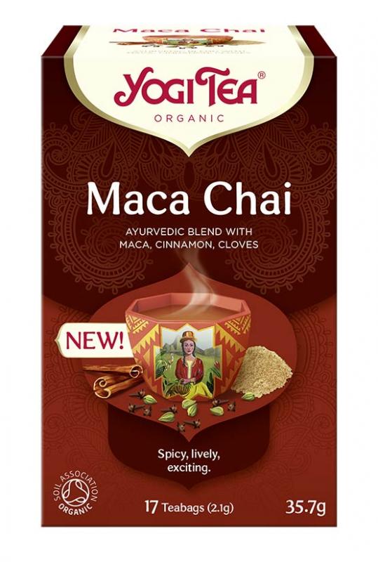 Te Maca Chai KRAV 6x17påsar Yogi Tea