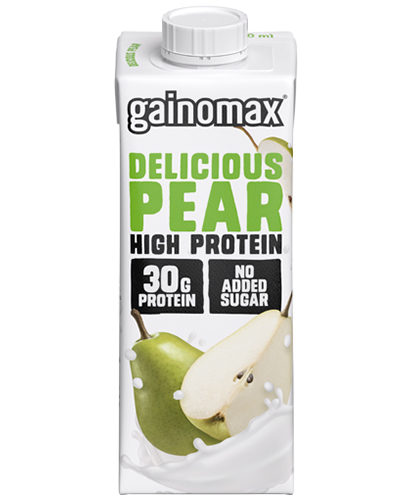 Proteindryck High Protein Delicious Pear 16x250ml Gainomax
