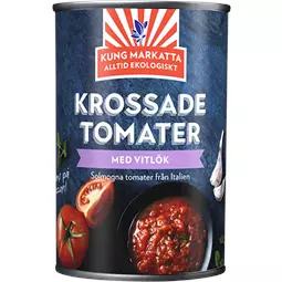 Tomater Krossade Vitlök Eko 3x400g Kung Markatta