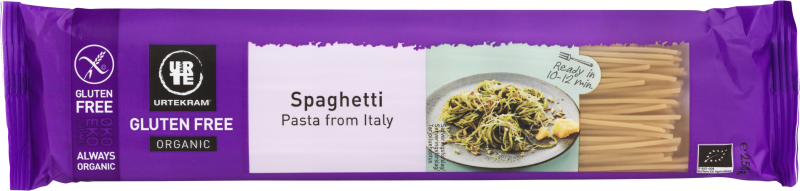 Spaghetti Glutenfri EKO 2x250g Urtekram