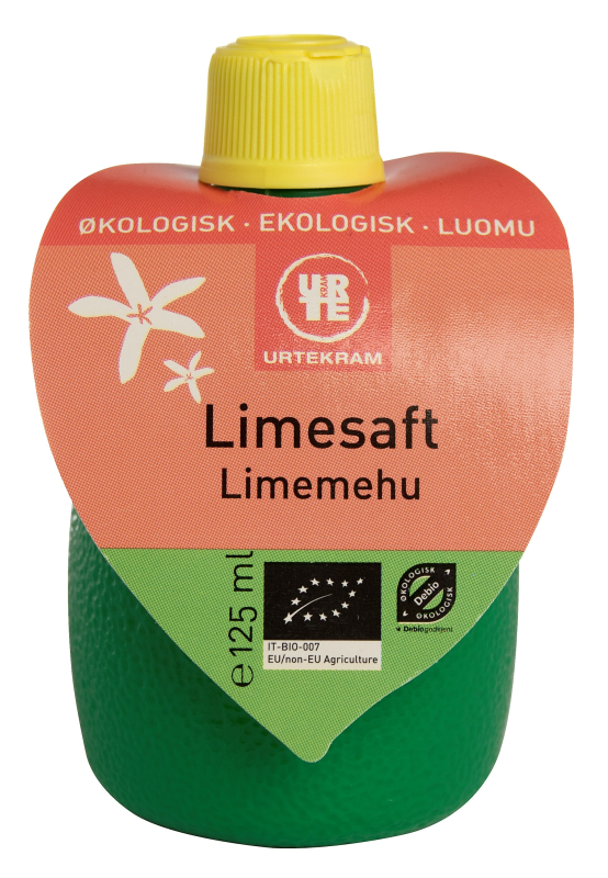 Limesaft EKO 12x125ml Urtekram