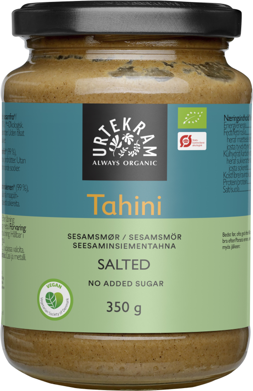 Tahini Med Salt EKO 2x350g Urtekram