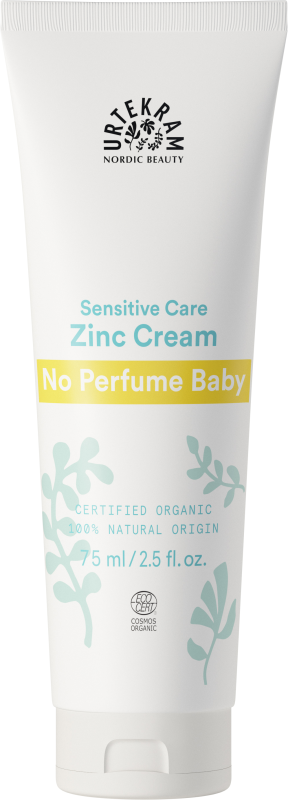 No Perfume Baby Zinc Cream EKO 6x75ml Urtekram