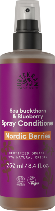 Nordic Berries Spray Conditioner EKO 2x250ml Urtekram