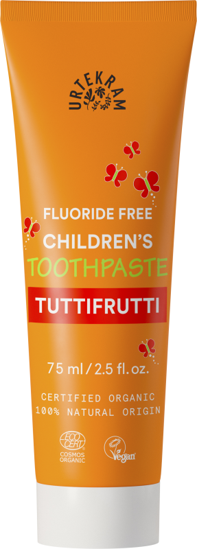 Children´s Toothpaste Tuttifrutti EKO 6x75ml Urtekram