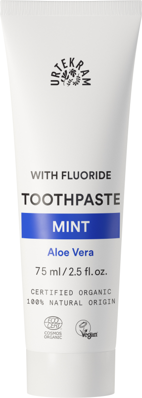 Mint Toothpaste EKO 2x75ml Urtekram