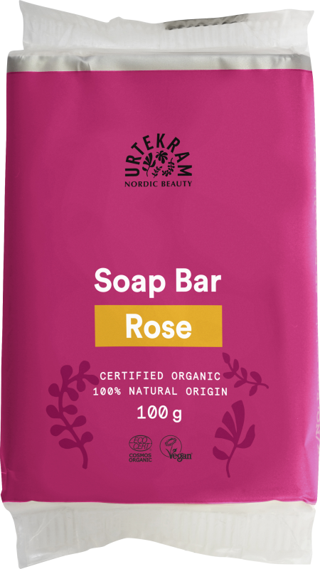 Rose Soap Bar EKO 12x100g Urtekram