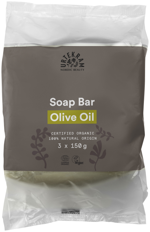 Olive Soap Bar EKO 6st 3x150g Urtekram