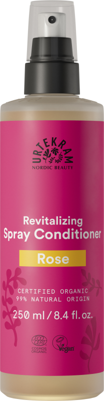 Rose Spray Conditioner EKO 6x250ml Urtekram