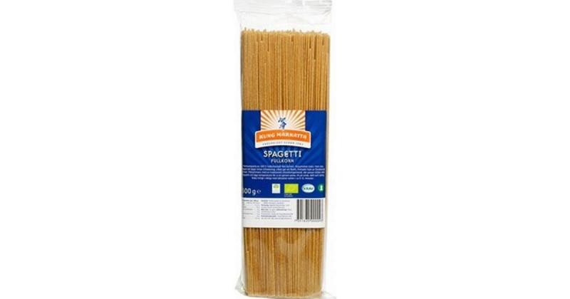 Spaghetti Fullkorn 12x500g KRAV Kung Markatta