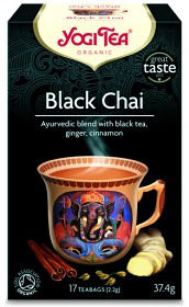 Te Black Chai KRAV 2x17påsar Yogi Tea