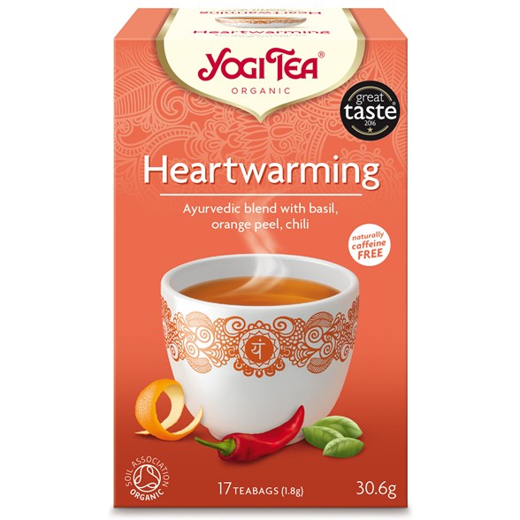 Te Heartwarming KRAV 6x17påsar Yogi Tea