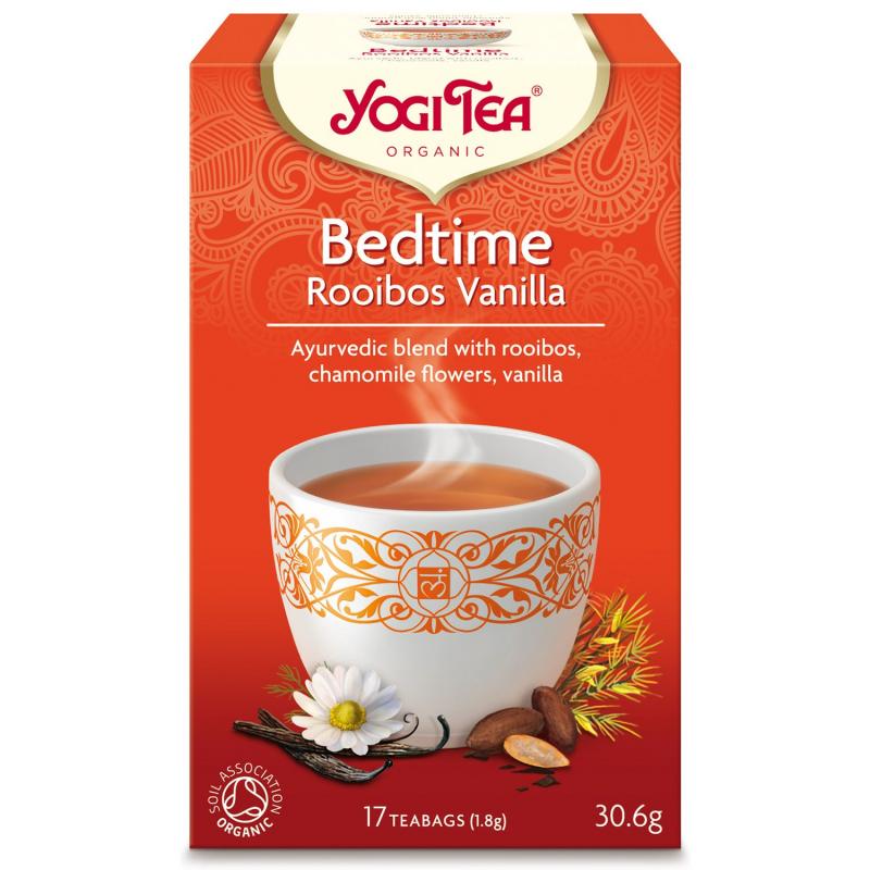Te Bedtime With Rooibos & Vanilla KRAV 6x17påsar Yogi Tea
