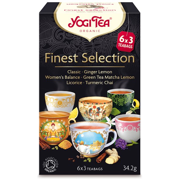 Te Finest Selection KRAV 6x17påsar Yogi Tea