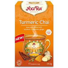 Te Turmeric Chai KRAV 6x17påsar Yogi Tea