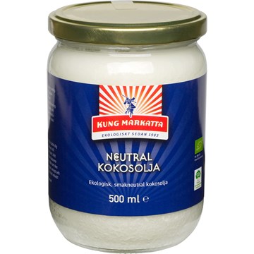 Kokosolja Neutral 6x500ml Eko Kung Markatta