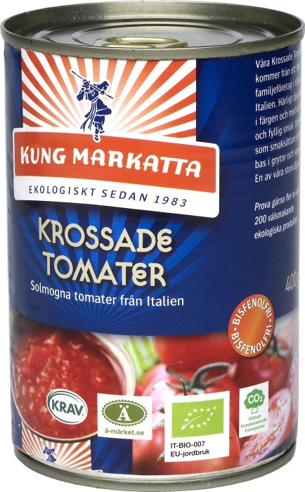 Tomater Krossade 3x400g EKO Kung Markatta