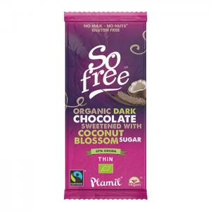Mörk Choklad So Free Coconut Blossom Eko 12x80g Plamil
