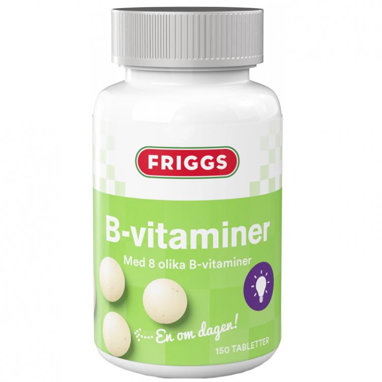 Kostillskott B-Vitaminer 6x150tabletter FRIGGS