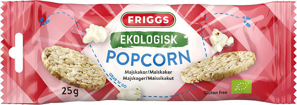 Snackpack Popcorn 26x25g Eko FRIGGS