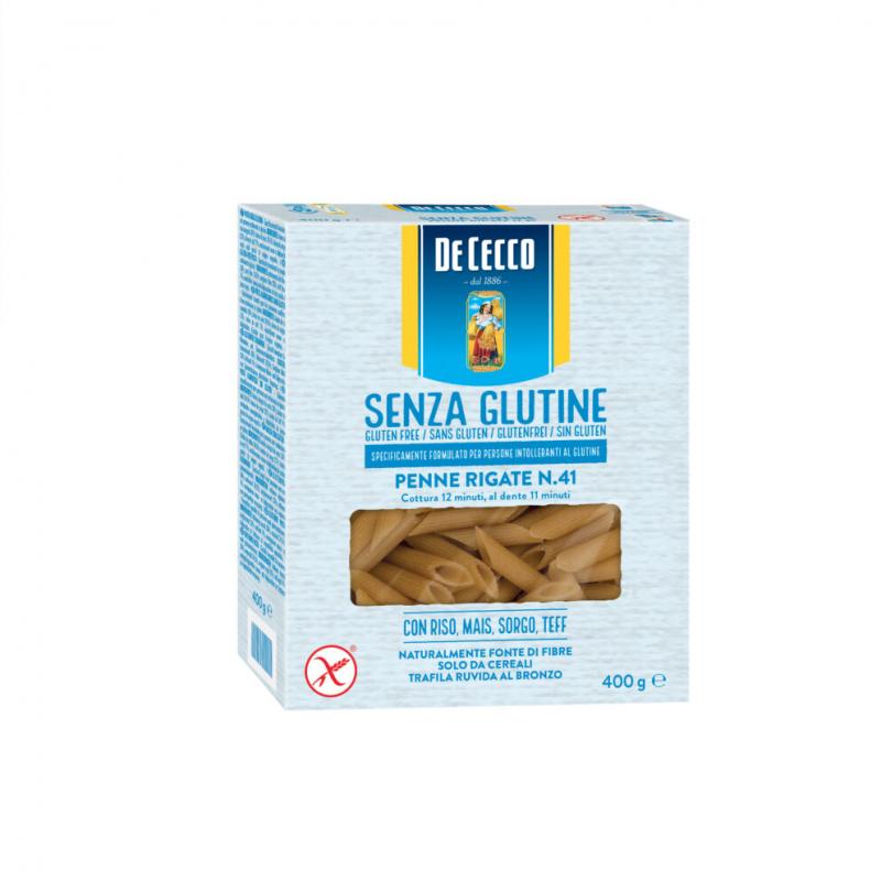 Pasta Penne Rigate Glutenfri 3x400g De Cecco