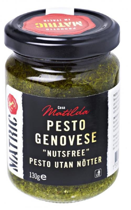 Pesto Utan Nötter Nutsfree 6x130g Matric