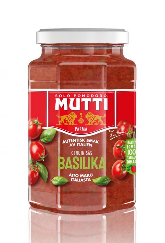 Tomatsås Basilika 6x400g Mutti
