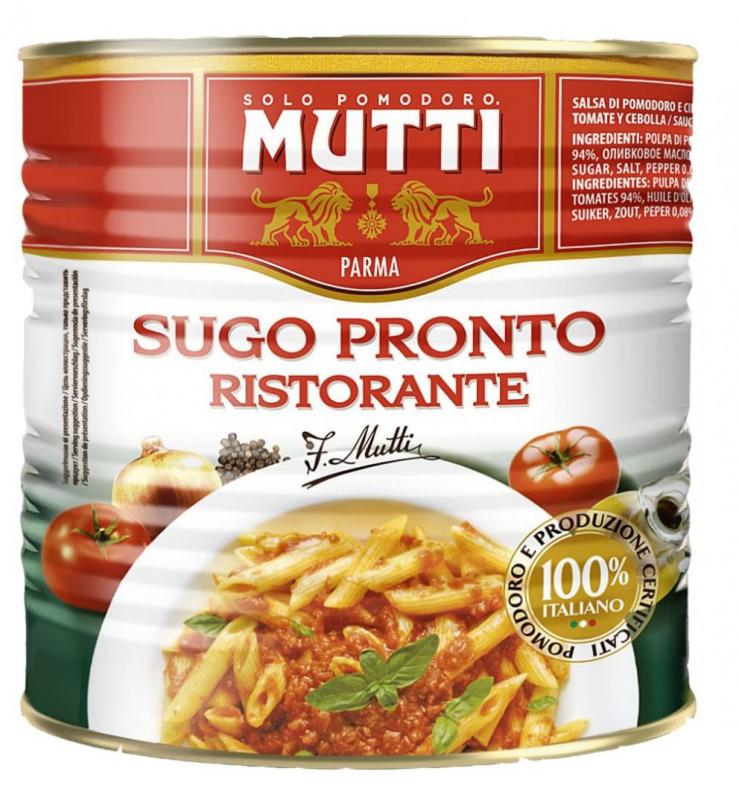 Tomater Sugo Pronto 1x2,5kg Mutti