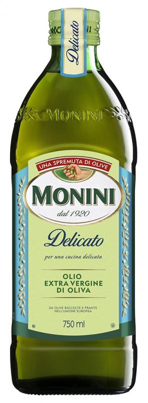 Olivolja Delicato 3x750ml Extraljungfru Monini