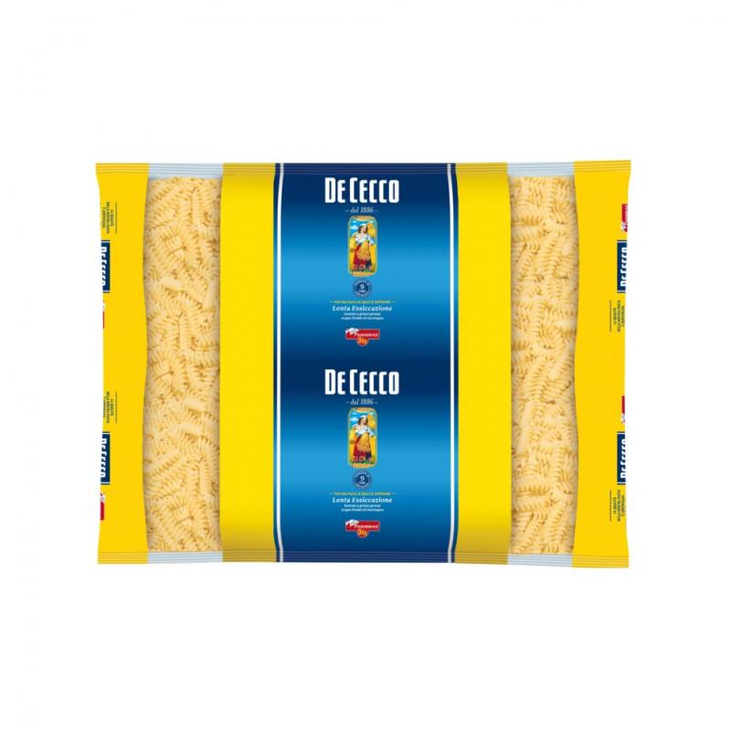 Pasta Fusilli Durum 4x3kg De Cecco