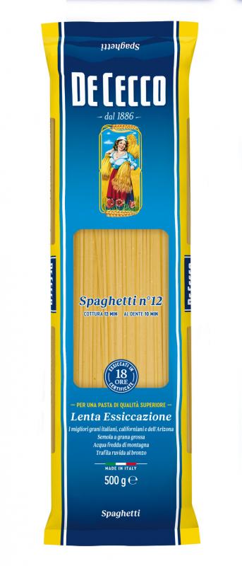 Pasta Spaghetti Durum 3x500g De Cecco