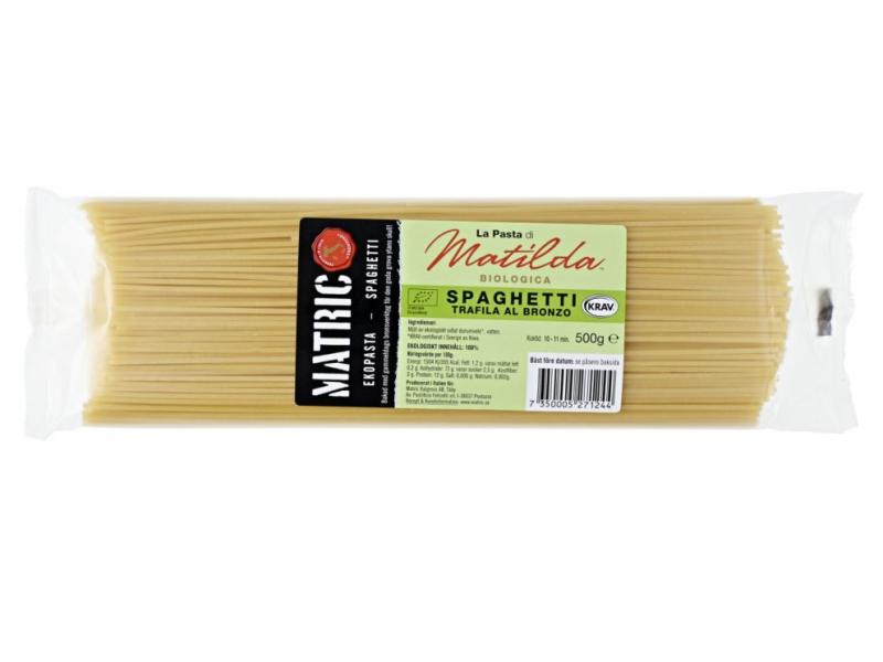 Spaghetti Durum 3x500g KRAV Matric