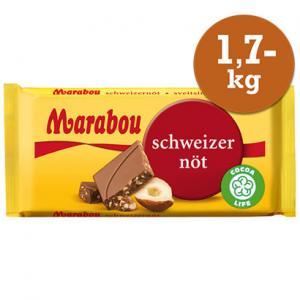 Marabou Schweizernöt 1x1,7kg Mondelez