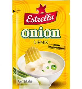 Onion Dipmix 1x22g Estrella KORT HÅLLBARHET