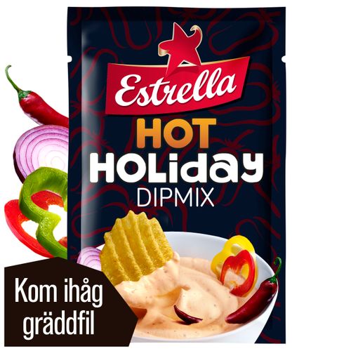 Hot Holiday Dipmix 18x24g Estrella