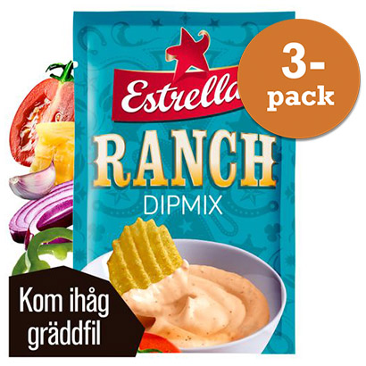 Ranch Dipmix 3x24g Estrella