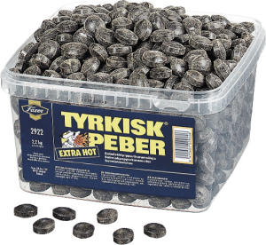 Tyrkisk Peber 1x2,2kg Fazer Konfektyr