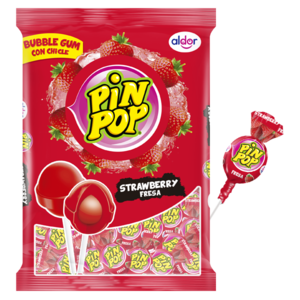 Pin Pop Strawberry 1,06kg Candit
