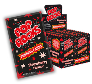 Pop Rocks Strawberry 50x7g ASBA