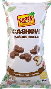 Cashew Mjölkchoklad 13x145g Exotic Snacks