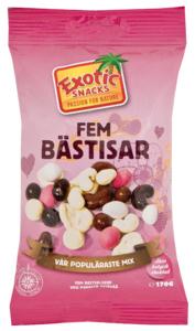 Fem Bästisar 13x170g Exotic Snacks