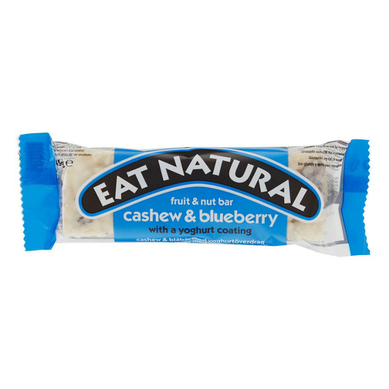Blåbär & Yoghurt Bar GLUTENFRI 3x45g Eat Natural