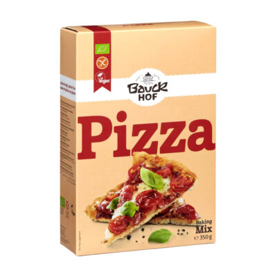 Pizzadegmix EKO Glutenfri 2x350g Bauck Hof