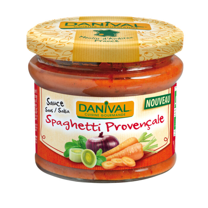 Spaghettisås Provencale Eko 6x210g Danival