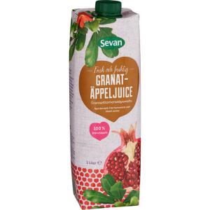 Granatäppeljuice 12x1l Sevan
